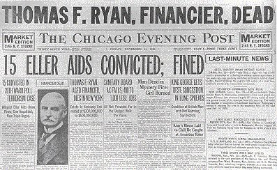 Nov 23, 1928 Chicago Evening Post Headline