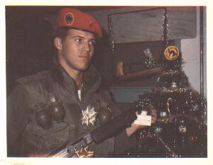 Christmas 1967, with an M1A1 Thompson