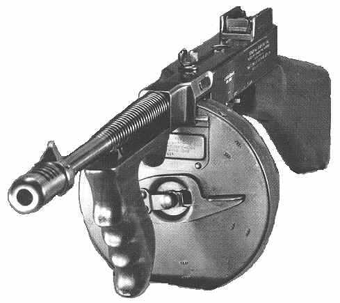 Colt Thompson Serial Number 101 with matching Drum